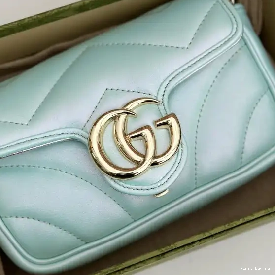 Firstbag ru Gucci belt GG bag-16.5*10*5cm Marmont 0521